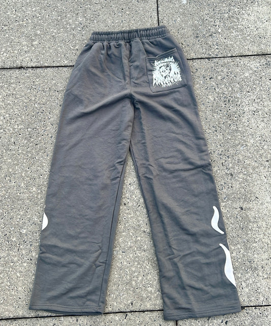 RichNobodies Open Bottom Sweatpants